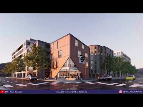 Revit and Enscape 3.1 Tutorial Teaser! | Calm Paang Cafe | #shorts