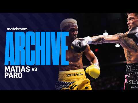 Liam Paro's Crowning Moment In Puerto Rico | Matias Vs Paro Full Fight
