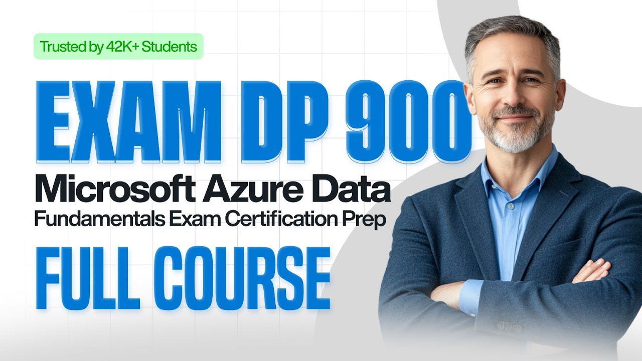 Exam DP 900 Microsoft Azure Data Fundamentals Full Course - #ExamDP900MicrosoftAzureData