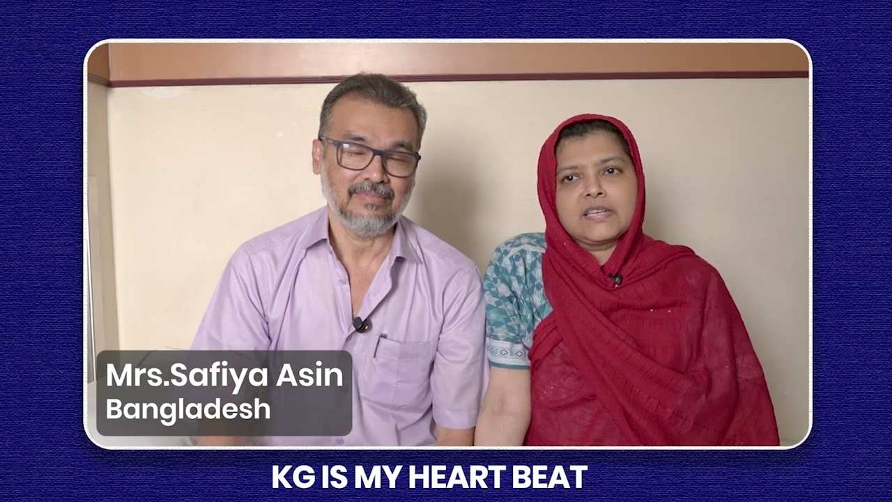 KG Hospital foreign patient video testimonial