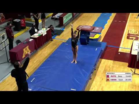 Lexy Ramler Vault Minnesota vs Rutgers 2021 9.975