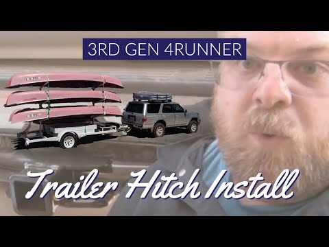1996-2002 3rd Gen Toyota 4Runner Receiver Hitch Install DIY in UNDER 30 MINUTES
