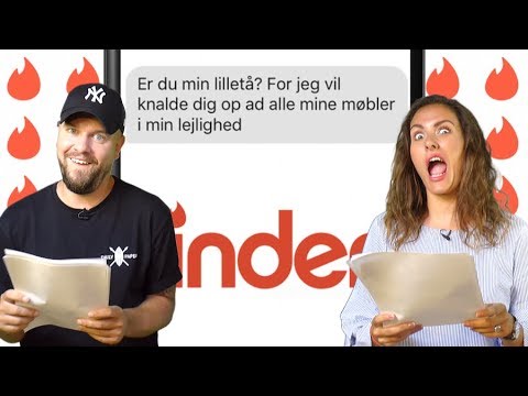 Tinder Tirsdag # 10 - 10 TÅKRUMMENDE beskeder fra Tinder lige nu!