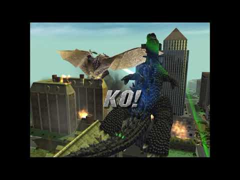 Godzilla: Destroy All Monsters Melee Xbox (Rodan) Hard