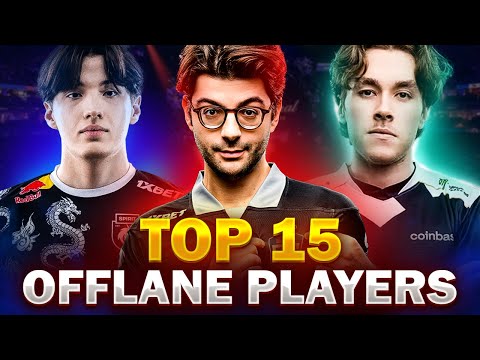 TOP-15 Offlane Players with their TOP-1 Play in Dota 2 History