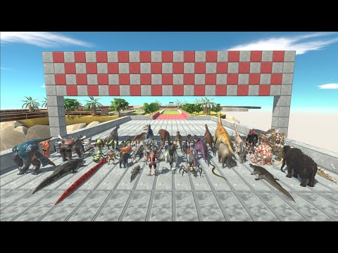 80 ARBS Units Speed Race - Animal Revolt Battle Simulator
