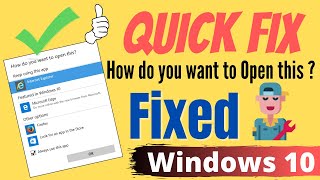 How do you want to open this file windows 10 | How do you want to open this file ? | eTechniz.com 👍
