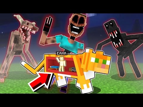 KORKUNÇ MUTANTLAR vs KEDİ GÜVENLİ EV!