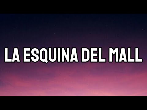 Justin Quiles, Carin Leon - La Esquina del Mall (Letra_Lyrics)