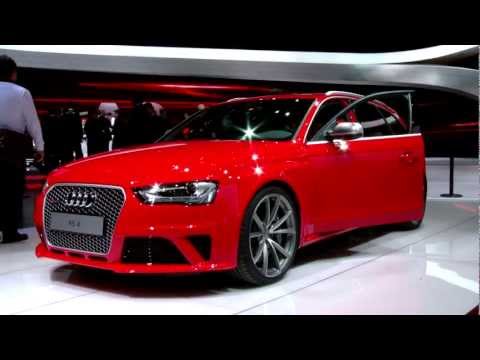 Automessen - 2012: Audi A3, A1 quattro, TT RS plus, RS5 und RS4 Avant in Genf