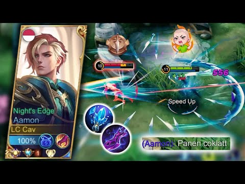 Wajib Dicoba! Top 1 AAMON Pakai Combo Item Scarlet Phantom + Fleeting Time, Musuh Auto Panen Coklat!