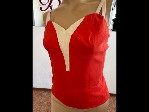 Basic bodice for the ballet tutu without decor T 0009 - video 24