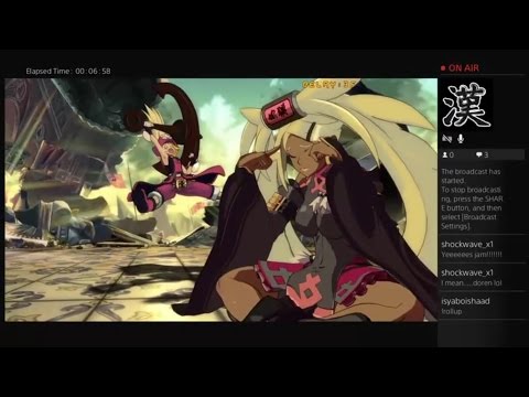 GGXrdR PSN 11/9/16 - BloodWolF (May) vs Doren2k (Jam)