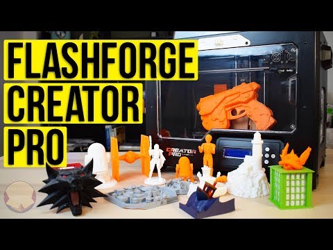 3D spausdintuvas Flashforge Adventurer 4 video