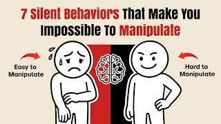 7 Silent Behaviors That Make You Impossible to Manipulate (Psychology Explained)