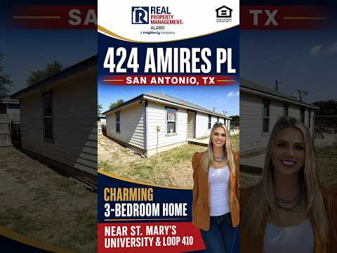 **APPLICATION RECEIVED** *MOVE IN SPECIAL* Charming 3-Bedroom Home Near St. Mary’s University & Loop 410 property video