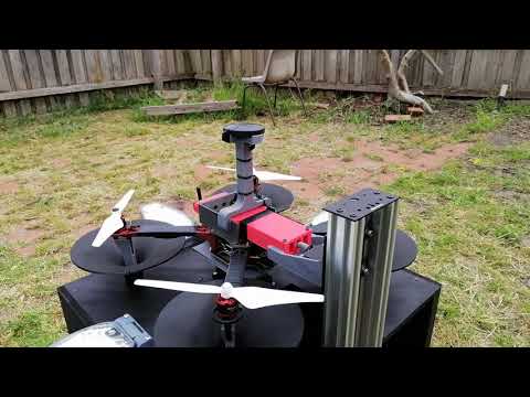 Battery Swap and Flight - Drone Base Station