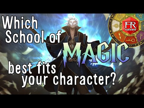 Which School of Magic is best for you in Dungeons & Dragons 5e?