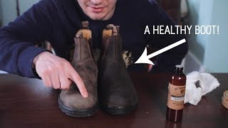 How to Treat/Weatherproof/Condition Your Leather Boots! (Blundstones/Otterwax)