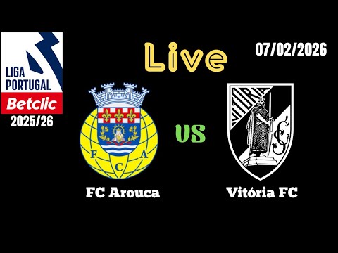 FC Arouca 3 x 2 Vitória SC / Primeira Liga Portuguesa  2025/26 / Round 21 / Direct Live.