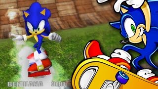 Sonic The Hedgehog's Lost Skateboarding Game - Unseen64