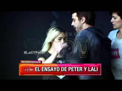 Este es el show 2014 - EXCLUSIVO: el ensayo de Peter Alfonso y Lali Espósito