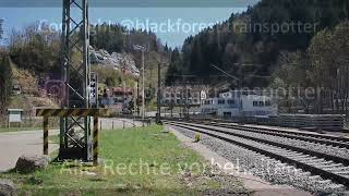 213 335 3 fährt in Triberg ein