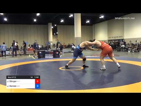 125 Kg Consolation Jacob Slinger Pittsburgh Wrestling Club Vs Justin Ramos San Francisco Wrestling
