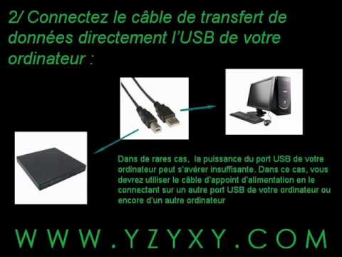 comment installer lecteur dvd rw