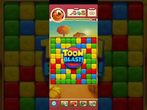 Toon Blast Level 1767 No Boosters Series