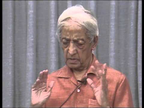 What is guilt? | J. Krishnamurti