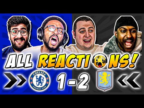 Chelsea and Rivals & Haters Fan Reactions to Chelsea 1-2 Aston Villa | Premier League Fan Reactions