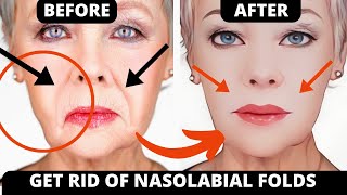 🛑 FACE LIFTING EXERCISES  FOR NASOLABIAL FOLDS ( LAUGH LINES) JOWLS, SAGGY SKIN, MOUTH LINES