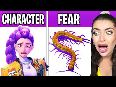 ALL KPOP DEMON HUNTERS BIGGEST FEARS! (AND FAVORITE SNACKS + DRINKS)