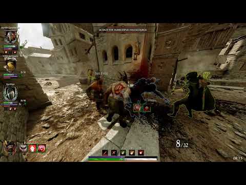 Vermintide 2－Mercenary Halberd Legend Solo w／bots (Full books Run)｜할버드 레전드 솔로