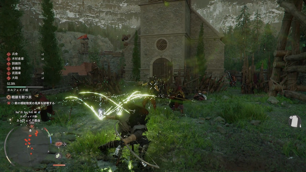 紅の砂漠 戦闘まとめ