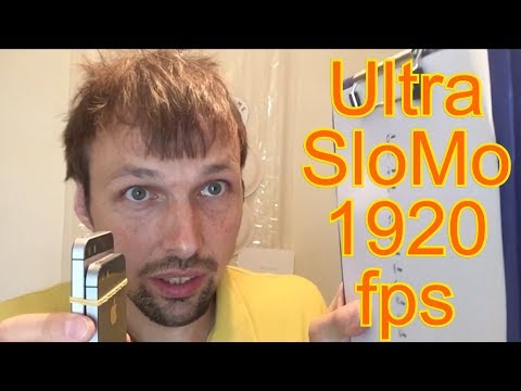 How to create ultra slow motion video with 1920 frames per second