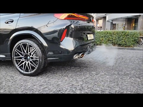 Akrapovic BMW X6 M Competition Insane loud
