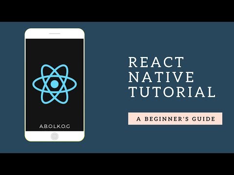 React Native Tutorial - Arabic (بالعربي)