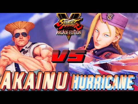 SFV AE 💥 Akainu (Guile) VS Hurricane (Cammy) Street Fighter V Arcade Edition Season 4