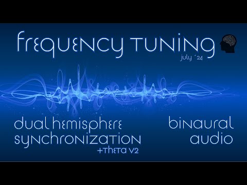 Hemi Sync plus Theta & Schumann V2 - Flow State Binaural & Isochronic Beats - Frequency Tuning