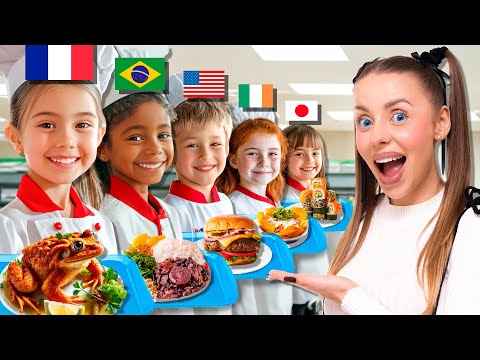 WE TEST SCHOOL MEALS FROM AROUND THE WORLD!