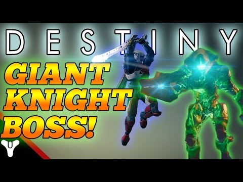 Destiny: "GIANT KNIGHT BOSS!" Sardok, Eye of Oryx! (Destiny Multiplayer Gameplay)