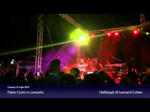 Fabio Curto in concerto a Cosenza - Hallelujah