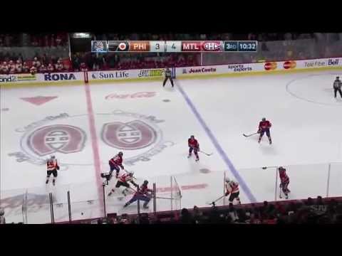 Game #252 Philadelphia Flyers @ Montréal Canadiens 3-6 Highlights (15.11.2014)