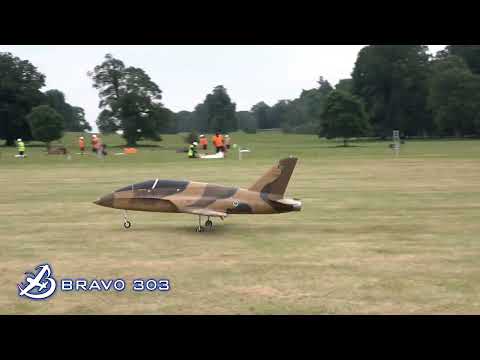 Tomahawk Aviation Futura RC Jet Turbine Thrills at Weston Park Airshow 2023