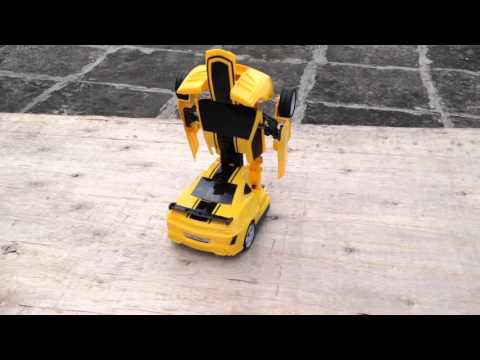 The Transformers remote control car Bumblebee