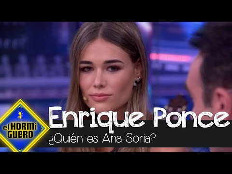 ¿Quién es Ana Soria? Enrique Ponce presenta a su pareja - El Hormiguero
