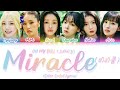 OH MY GIRL 오마이걸 Miracle 미라클 Color Coded Lyrics Han Rom Eng