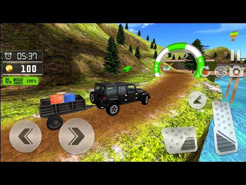 Offroad Cargo Jeep Driving - Android gameplay